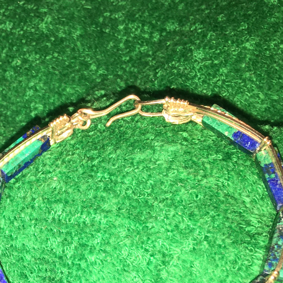 NEW~ Handcrafted bracelet with Azurite Stones - Picture 3 of 3
